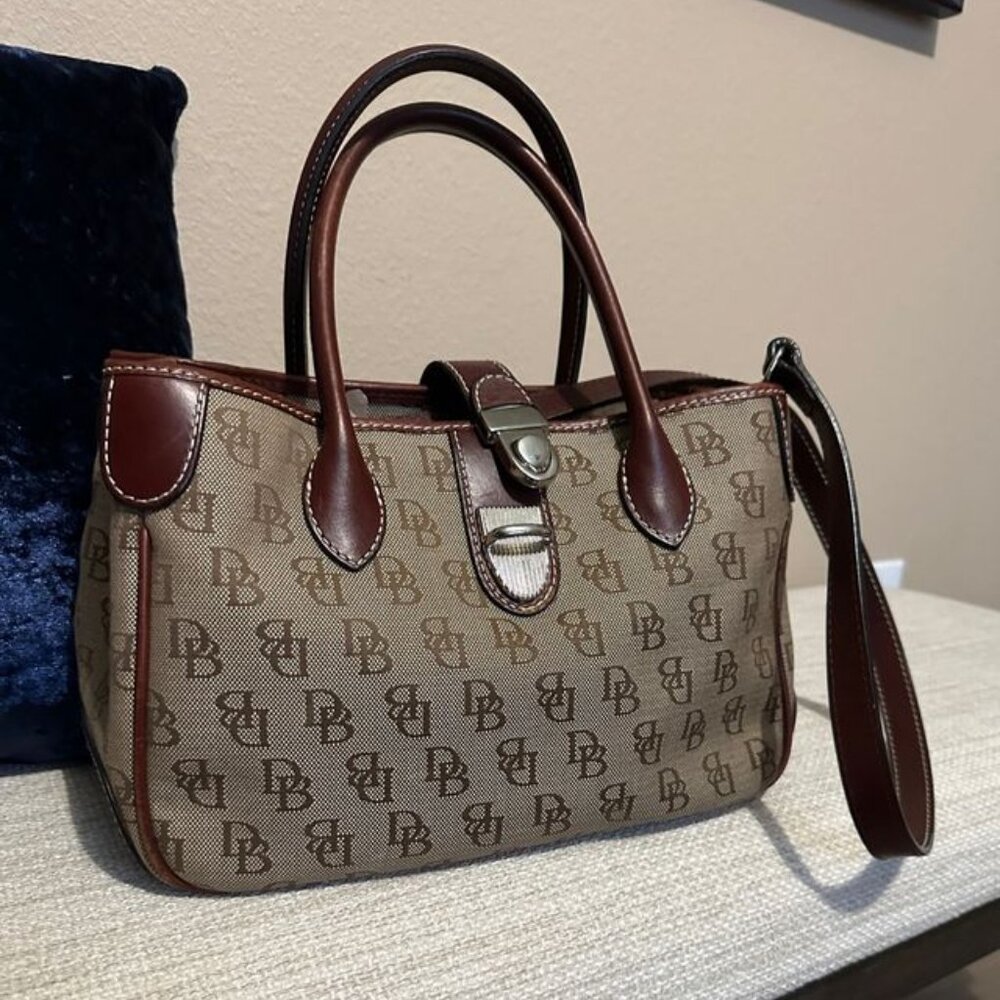 Dooney & Bourke Monogram Double Handle Bag